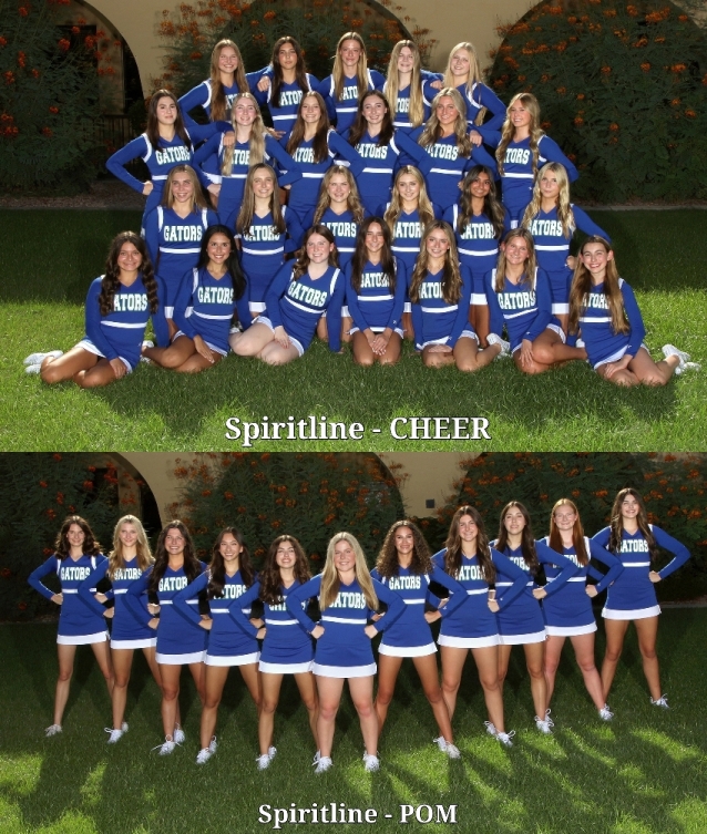 Spiritline POM & CHEER Combined for team page 2024-25 Rev